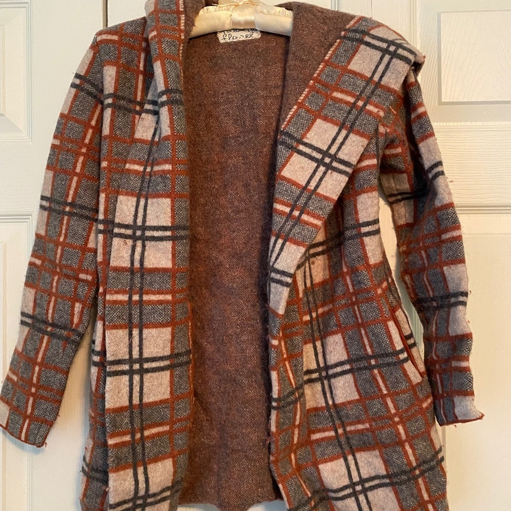 Boiled Wool Field and Flower Jacket